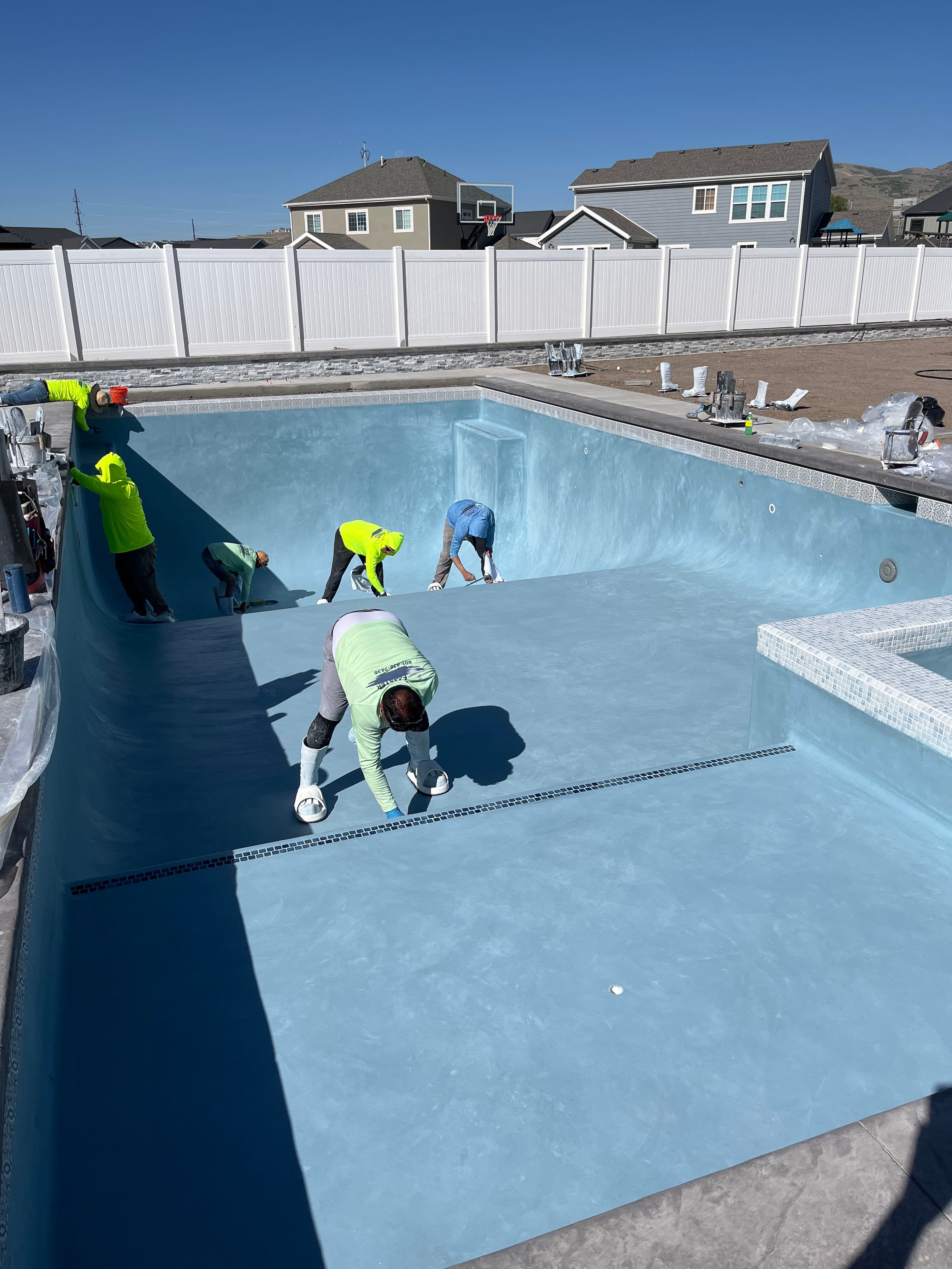 Project The Interior Finish That Brings a Custom Pool to Life image