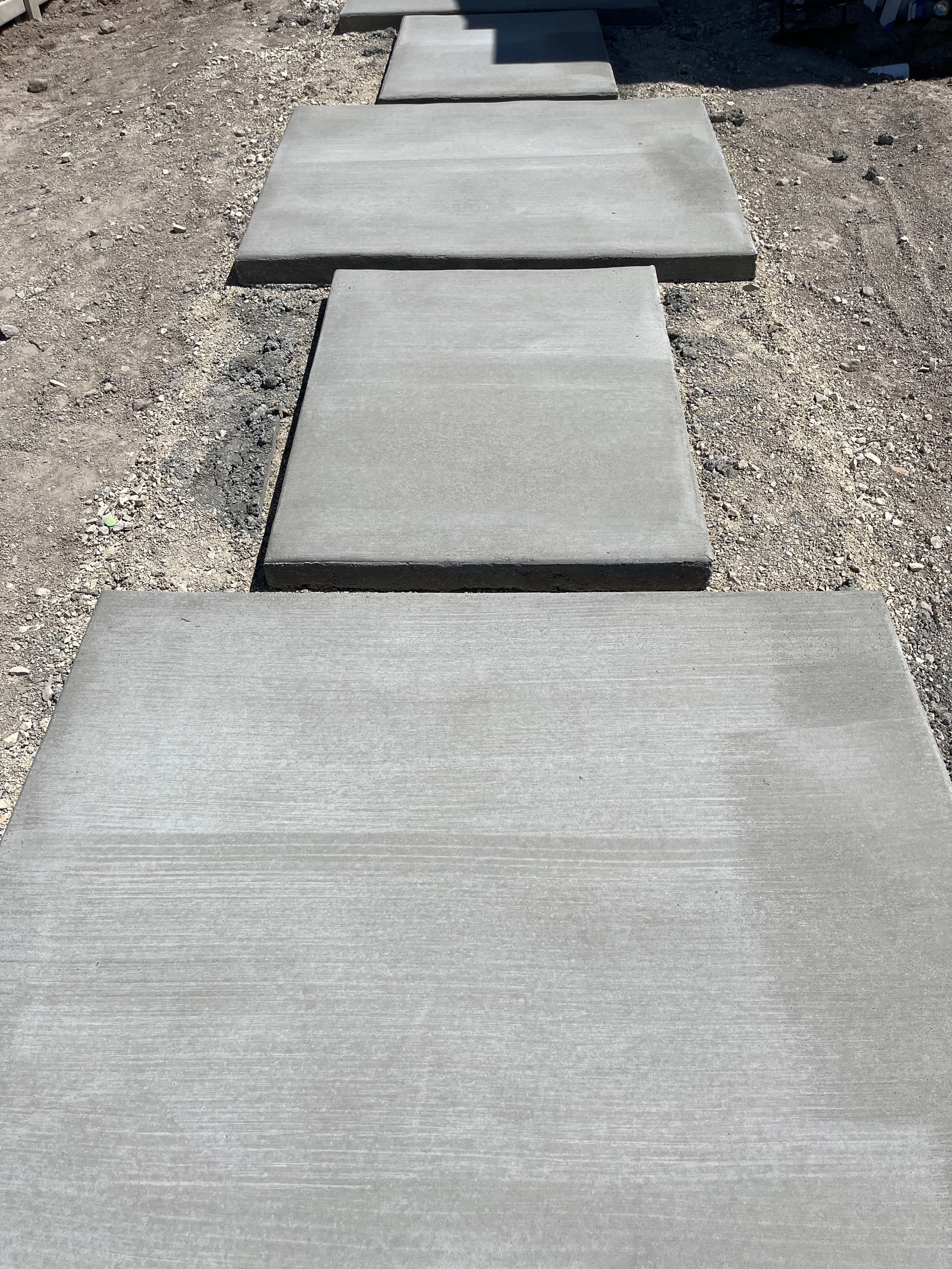 Gallery photos for Custom Alternating Concrete Walkway That Adds Real Curb Appeal: Image #1