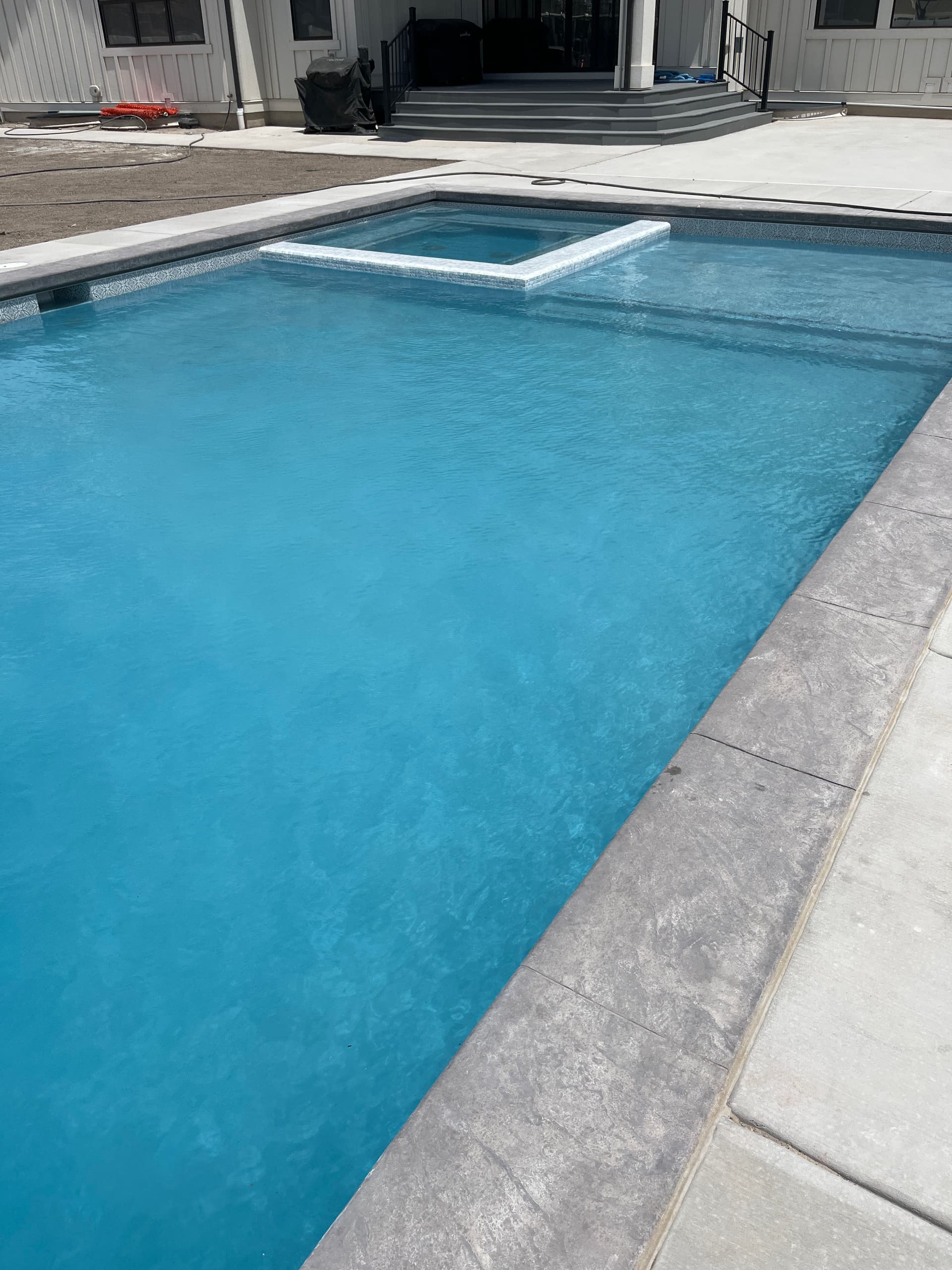 Gallery photos for Custom Backyard Pool and Spa Build in the Final Stretch: Image #1