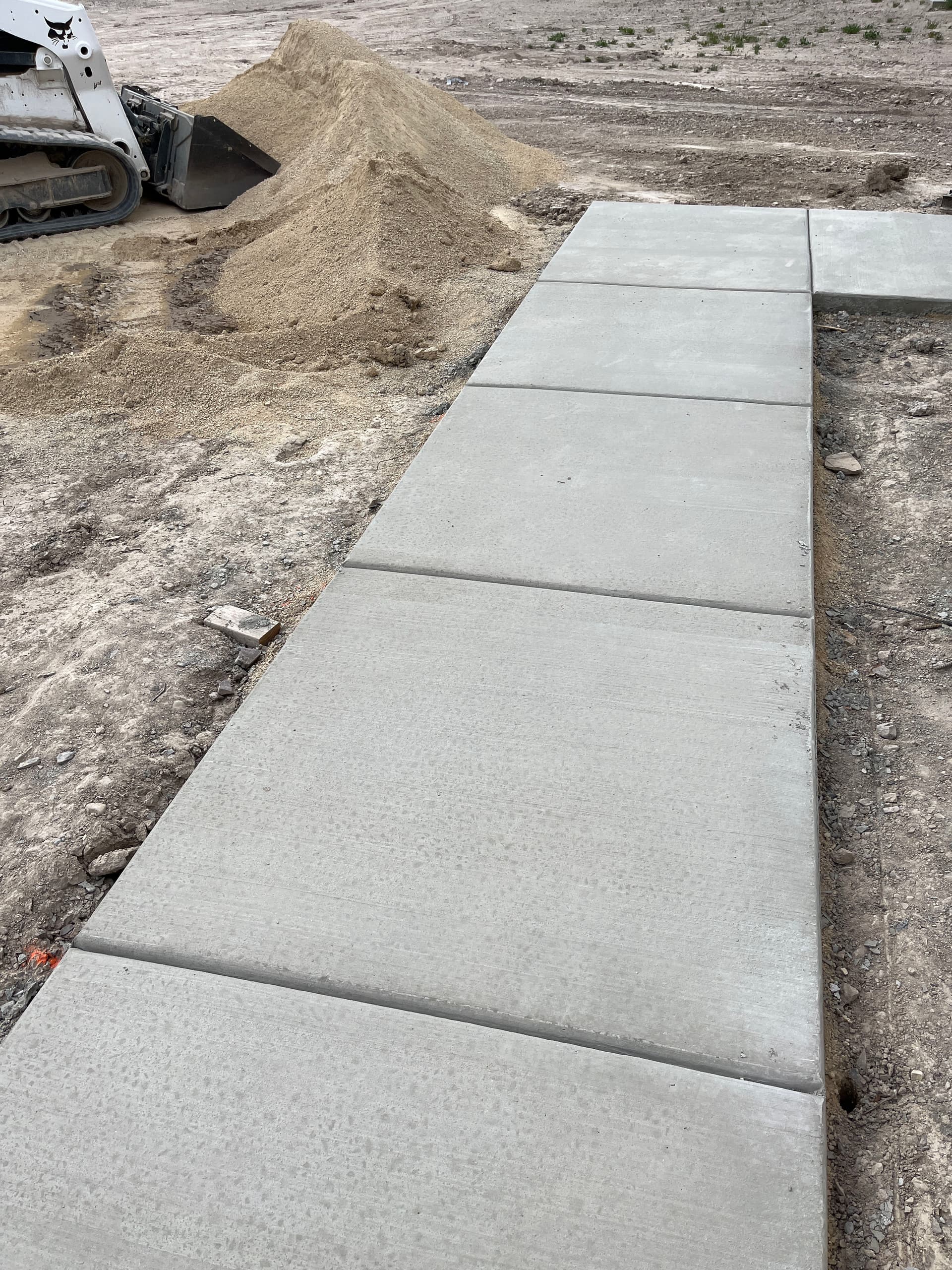 Gallery photos for Concrete Walkways and Driveway Extension at Custom Pools: Image #1